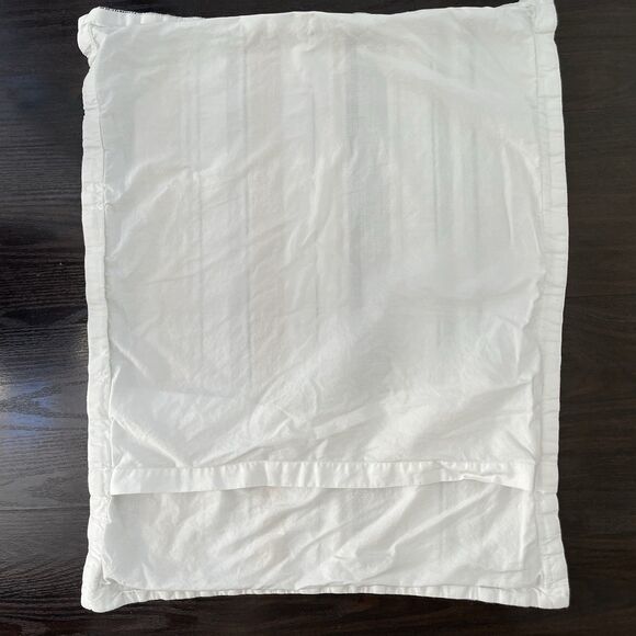 Pottery Barn Clayton Stripe King/California King Duvet Cover & 2 Standard Shams - Picture 11 of 13